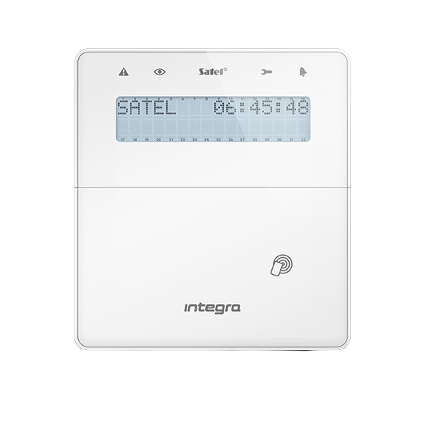 SATEL INT-KLFR Wired LCD Keypad with Proximity Card Reader